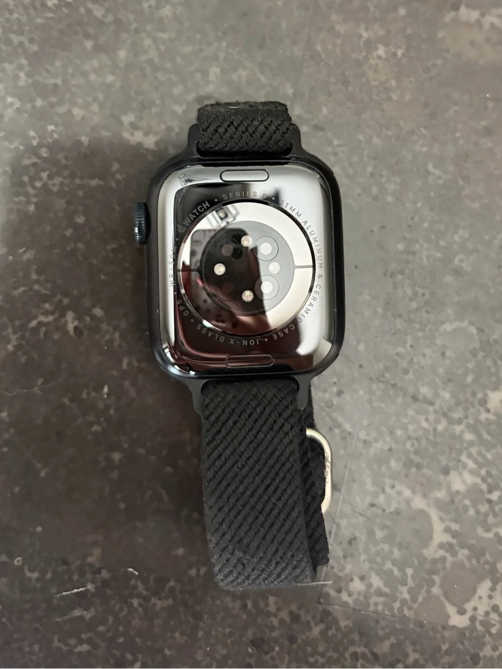 Apple Watch Series 9 GPS 41mm aluminum and ceramic case
